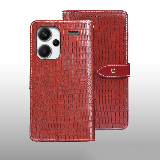 idewei Crocodile Texture Leather Phone Case