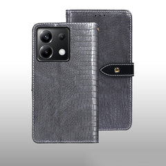 idewei Crocodile Texture Leather Phone Case