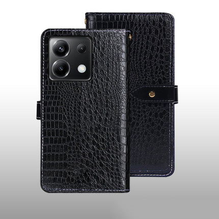 idewei Crocodile Texture Leather Phone Case