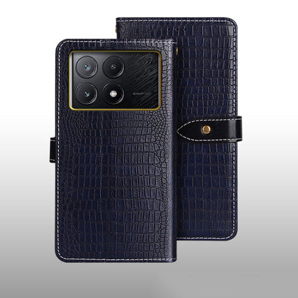 idewei Crocodile Texture Leather Phone Case