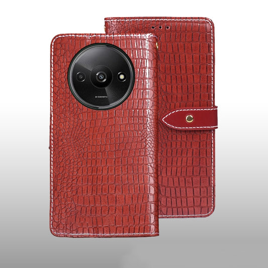idewei Crocodile Texture Leather Phone Case