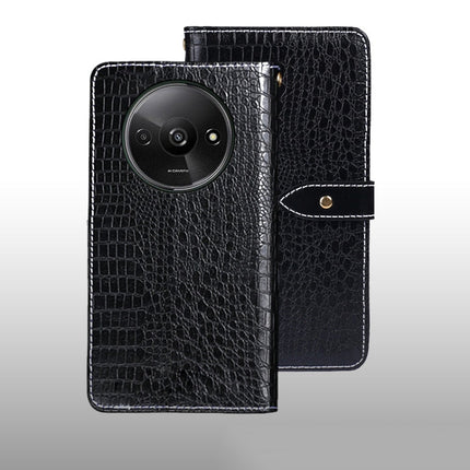 idewei Crocodile Texture Leather Phone Case