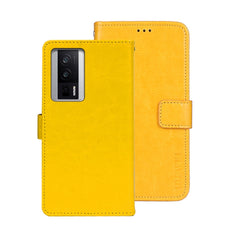idewei Crazy Horse Texture Leather Phone Case