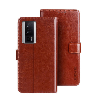 idewei Crazy Horse Texture Leather Phone Case