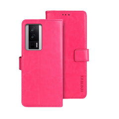 idewei Crazy Horse Texture Leather Phone Case