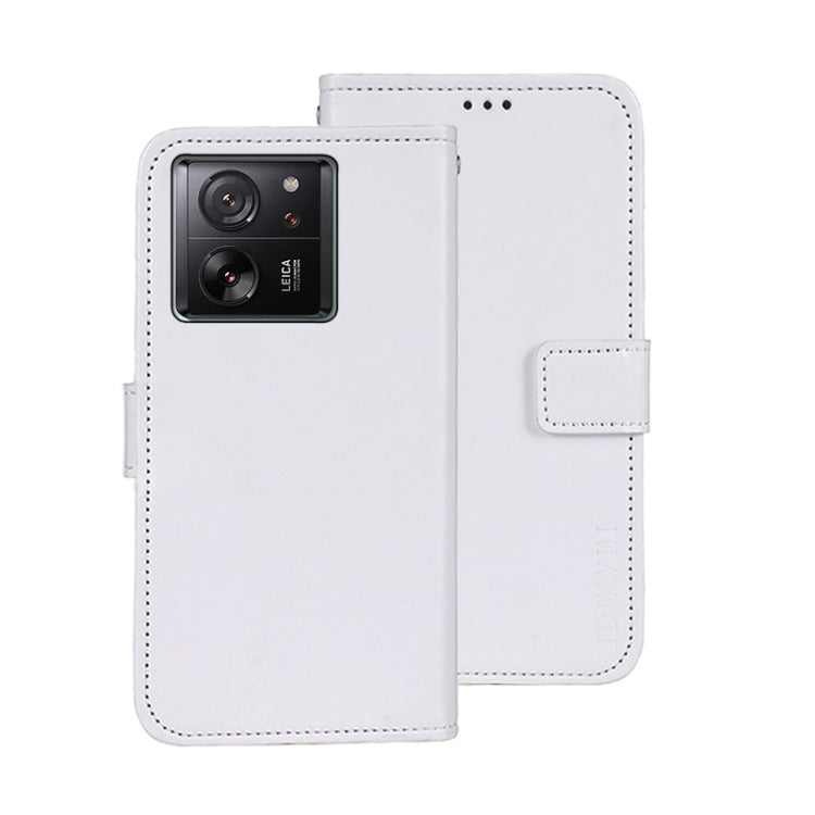 idewei Crazy Horse Texture Leather Phone Case