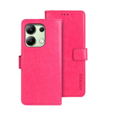 idewei Crazy Horse Texture Leather Phone Case