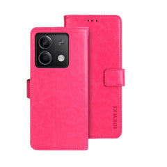 idewei Crazy Horse Texture Leather Phone Case