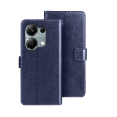 idewei Crazy Horse Texture Leather Phone Case