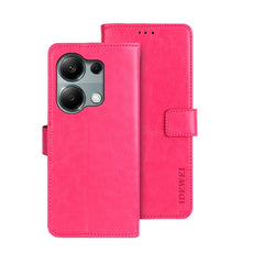 idewei Crazy Horse Texture Leather Phone Case