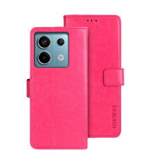 idewei Crazy Horse Texture Leather Phone Case
