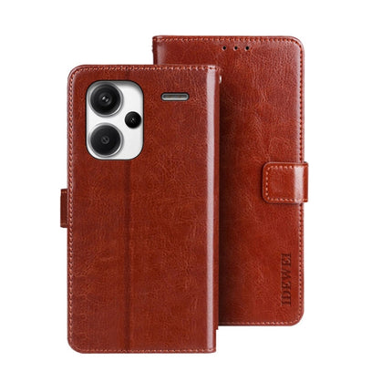 idewei Crazy Horse Texture Leather Phone Case