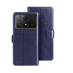 idewei Crazy Horse Texture Leather Phone Case