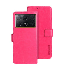 idewei Crazy Horse Texture Leather Phone Case