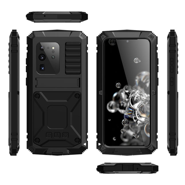 R-JUST Waterproof Shockproof Dustproof Metal + Silicone Protective Case, For Samsung Galaxy S20 Plus, For Samsung Galaxy S20 Ultra