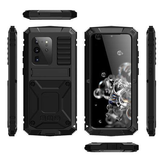 R-JUST Waterproof Shockproof Dustproof Metal + Silicone Protective Case, For Samsung Galaxy S20 Plus, For Samsung Galaxy S20 Ultra