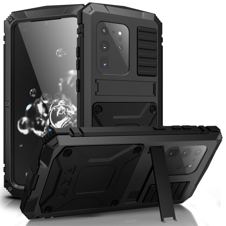 R-JUST Waterproof Shockproof Dustproof Metal + Silicone Protective Case, For Samsung Galaxy S20 Plus, For Samsung Galaxy S20 Ultra