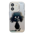 For iPhone 12 / Black Dog