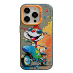 For iPhone 15 Pro / Motorcycle Dog