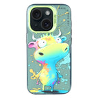 For iPhone 15 / Colorful Cattle