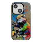 For iPhone 15 / Drinking Cat