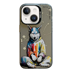 Animal Pattern Oil Painting Series PC + TPU Phone Case