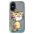 For iPhone X / XS / Colorful Tiger