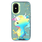 For iPhone X / XS / Colorful Cattle