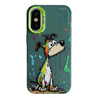 For iPhone X / XS / Green Dog