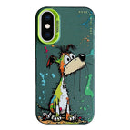 For iPhone XS Max / Green Dog