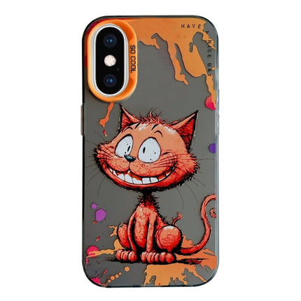 Animal Pattern Oil Painting Series PC + TPU Phone Case