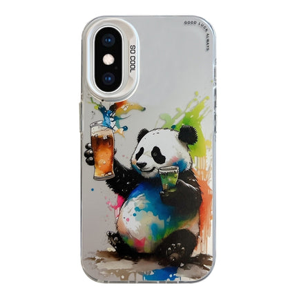 Animal Pattern Oil Painting Series PC + TPU Phone Case
