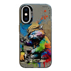 For iPhone XS Max / Drinking Cat
