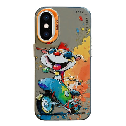 Animal Pattern Oil Painting Series PC + TPU Phone Case