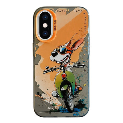 Animal Pattern Oil Painting Series PC + TPU Phone Case