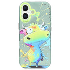 For iPhone 16 Plus / Colorful Cattle