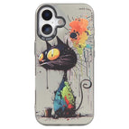 For iPhone 16 Plus / Black Cat
