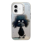 For iPhone 16 / Black Dog