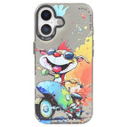 For iPhone 16 / Motorcycle Dog