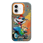 For iPhone 16 / Motorcycle Dog