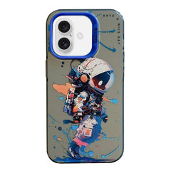 Animal Pattern Oil Painting Series PC + TPU Phone Case, For iPhone 16