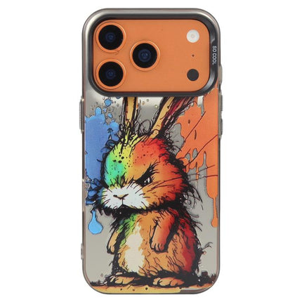 Animal Pattern Oil Painting Series PC + TPU Phone Case, For iPhone 17 Pro