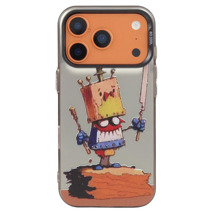Animal Pattern Oil Painting Series PC + TPU Phone Case, For iPhone 17 Pro Max