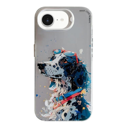 Animal Pattern Oil Painting Series PC + TPU Phone Case, For iPhone 17 Pro