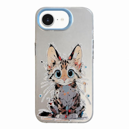 Animal Pattern Oil Painting Series PC + TPU Phone Case, For iPhone 17 Pro