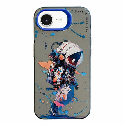 Animal Pattern Oil Painting Series PC + TPU Phone Case, For iPhone 17e / 16e
