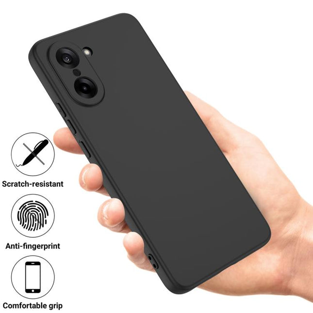 Solid Color Liquid Silicone Dropproof Full Coverage Phone Case, For OnePlus 13, For OnePlus Nord 4, For OnePlus Nord CE4 Lite, For OnePlus Nord CE4, For OnePlus Nord N30 SE, For OnePlus 12R / Ace 3 5G