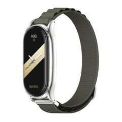 Mijobs Plus Case Nylon Breathable Watch Band, For Xiaomi Mi Band 8