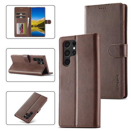 LC.IMEEKE Calf Texture Leather Phone Case, For Samsung Galaxy A35 5G, For Samsung Galaxy S24 Ultra 5G, For Samsung Galaxy S24+ 5G, For Samsung Galaxy S24 5G