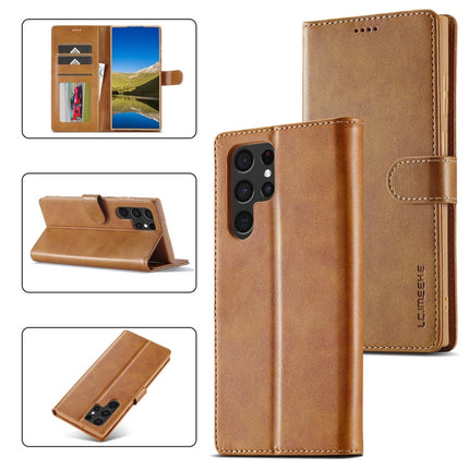 LC.IMEEKE Calf Texture Leather Phone Case, For Samsung Galaxy A35 5G, For Samsung Galaxy S24 Ultra 5G, For Samsung Galaxy S24+ 5G, For Samsung Galaxy S24 5G